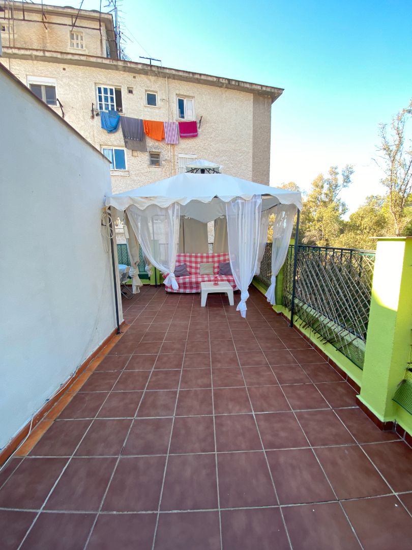 Terrace of Flat to rent in Málaga Capital  with Air Conditioner, Terrace and Furnished