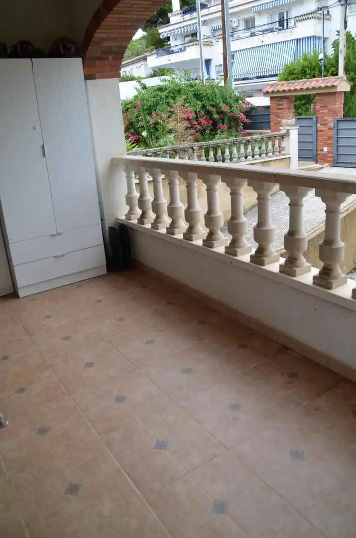 Balcony of Houses for sale in Calafell  with Air Conditioner, Heating and Private garden