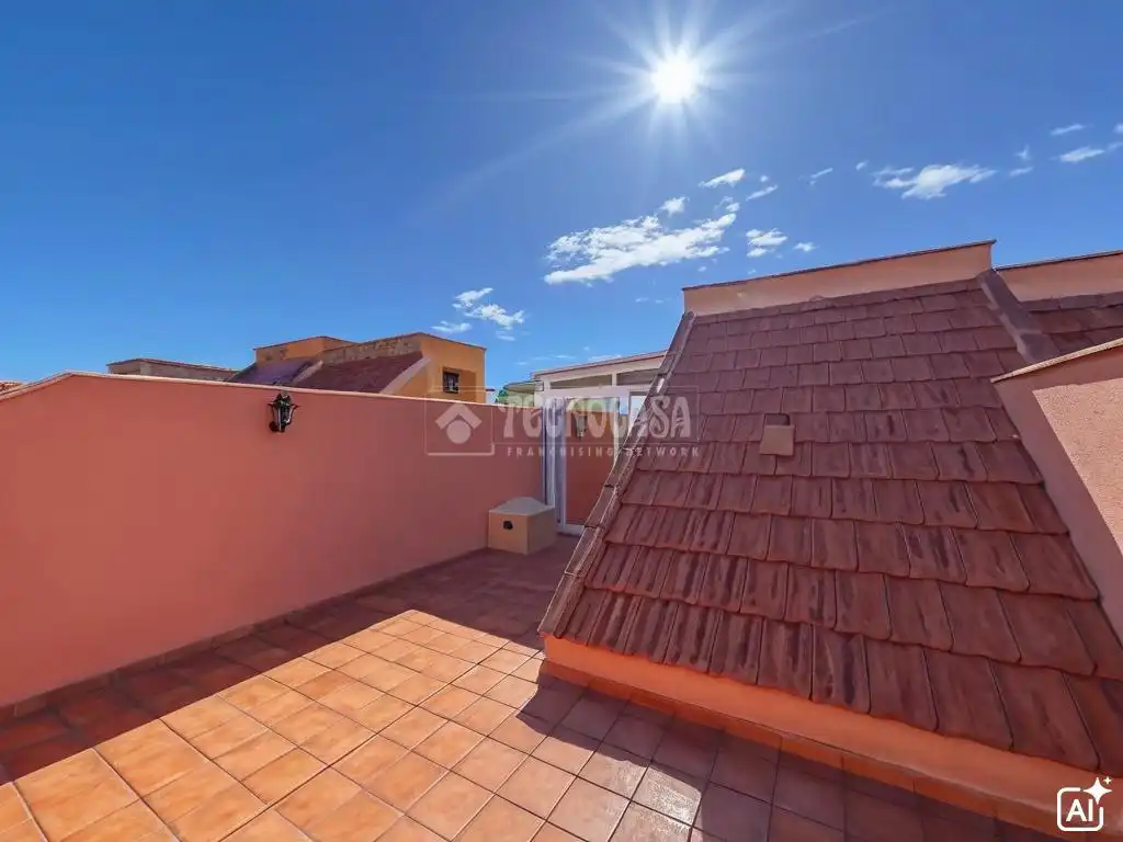 Terraza de Casa adosada en venta en El Rosario