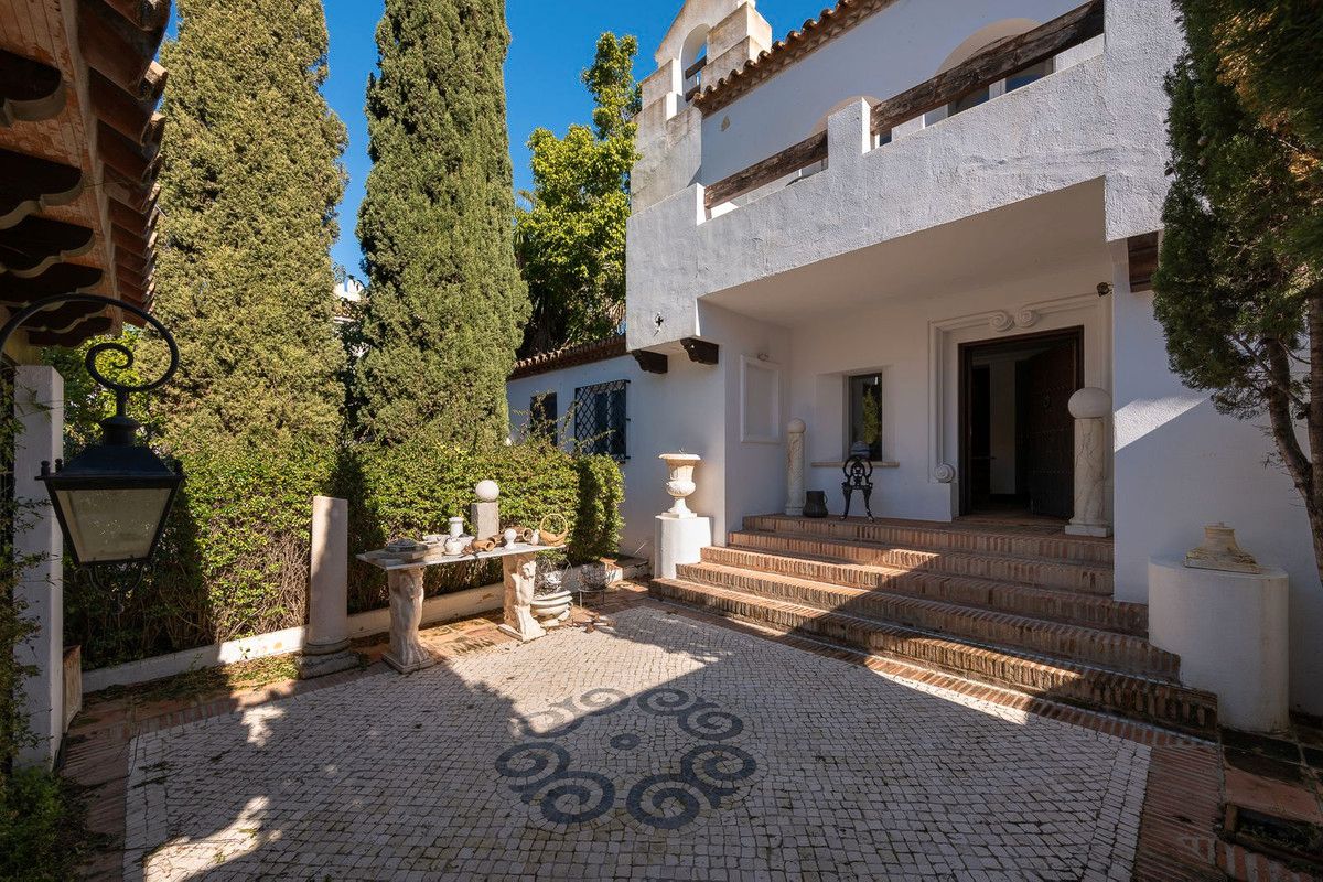Jardí de Casa o xalet en venda en Marbella amb Aire condicionat, Jardí privat i Terrassa