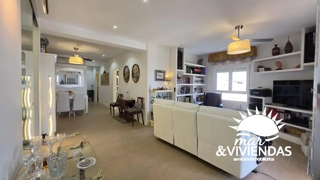 Sala de estar de Piso en venta en Vera con Aire acondicionado, Calefacción y Terraza