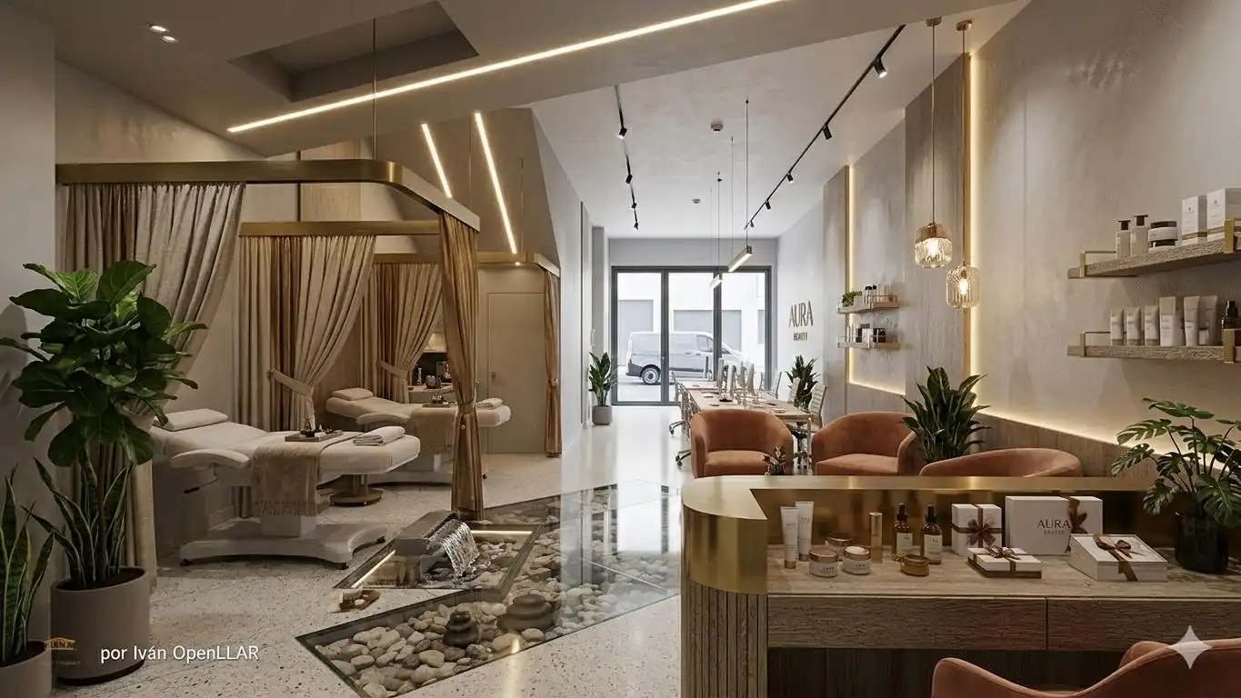 Sala de estar de Local de alquiler en Castelldefels