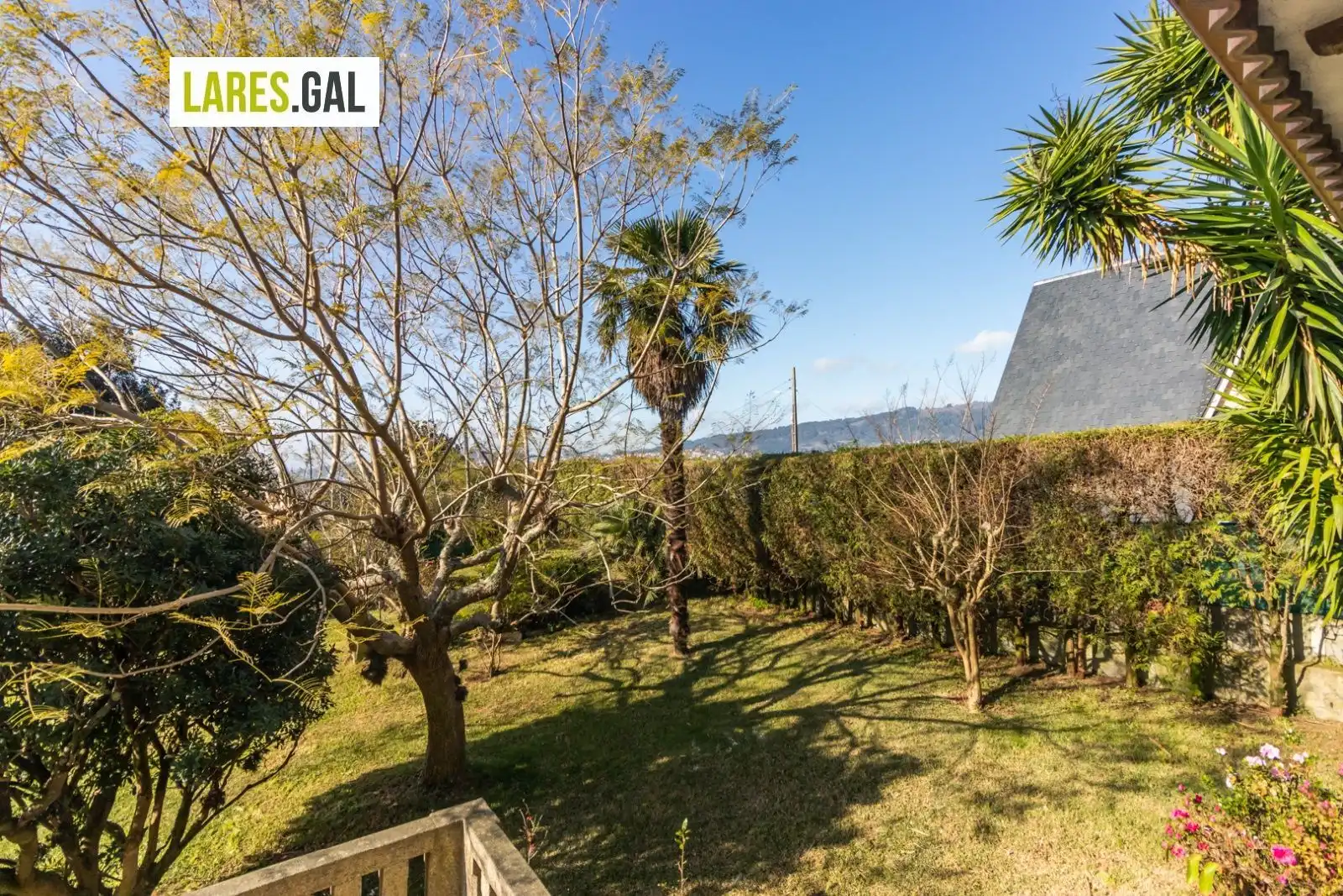 Jardí de Casa o xalet de lloguer en Moaña amb Calefacció, Terrassa i Moblat