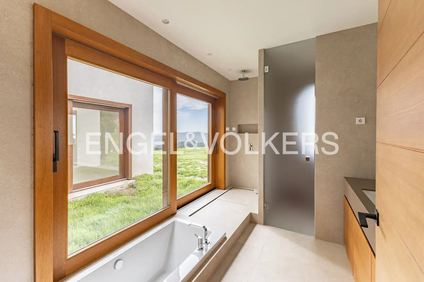 Badezimmer von Country house zum Verkauf in Sant Andreu de Llavaneres mit Klimaanlage, Heizung und Privatgarten