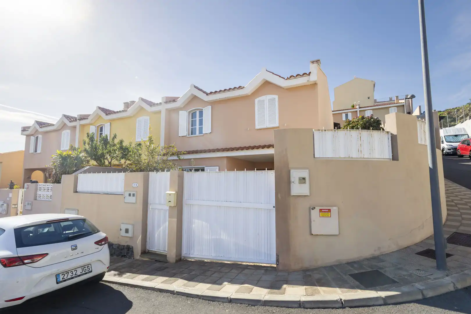 Vista exterior de Casa adosada en venta en Santa Cruz de Tenerife con Jardín privado y Terraza