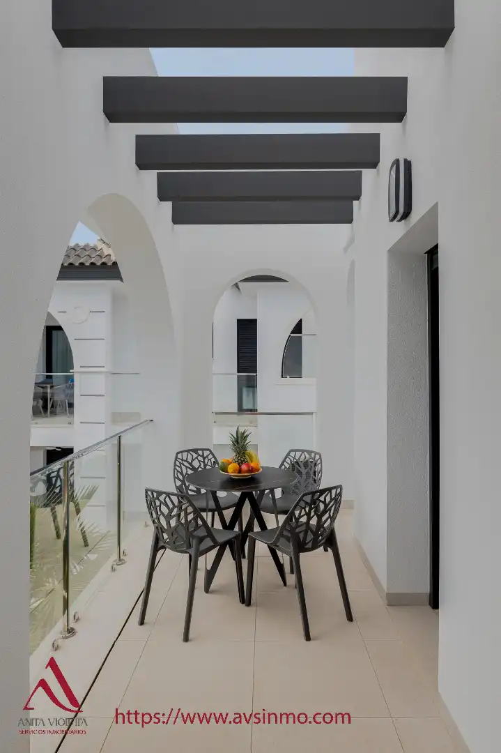 Terrace of Apartments for rent in Rojales  with Air Conditioner, Terrace and Furnished