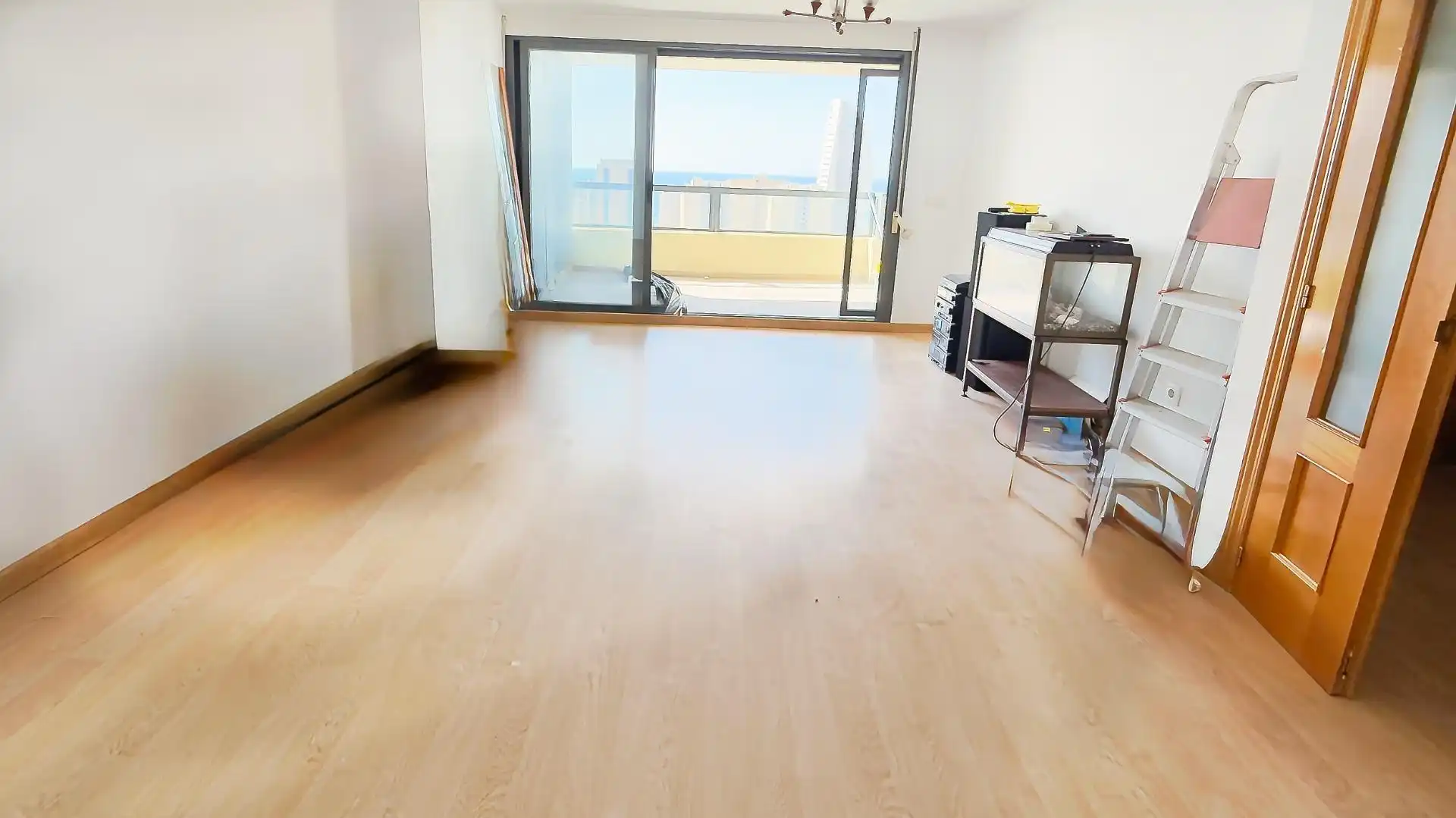 Sala de estar de Piso en venta en Benidorm con Aire acondicionado, Jardín privado y Terraza