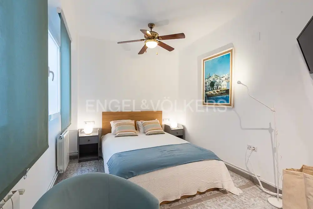Bedroom of Flat for rent in Valencia  with Air Conditioner, Heating and Furnished