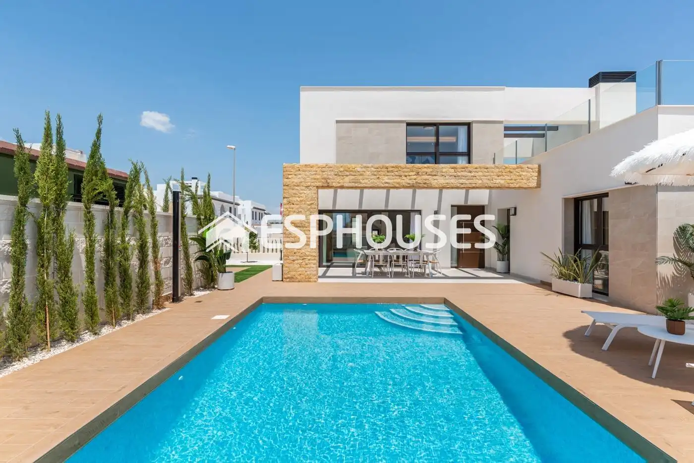 Piscina de Casa o chalet en venta en Rojales con Terraza, Piscina y Balcón