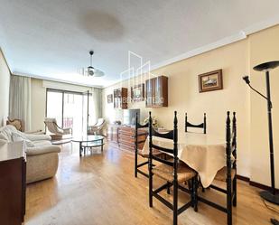 Living room of Flat to rent in Salamanca Capital  with Heating, Parquet flooring and Terrace