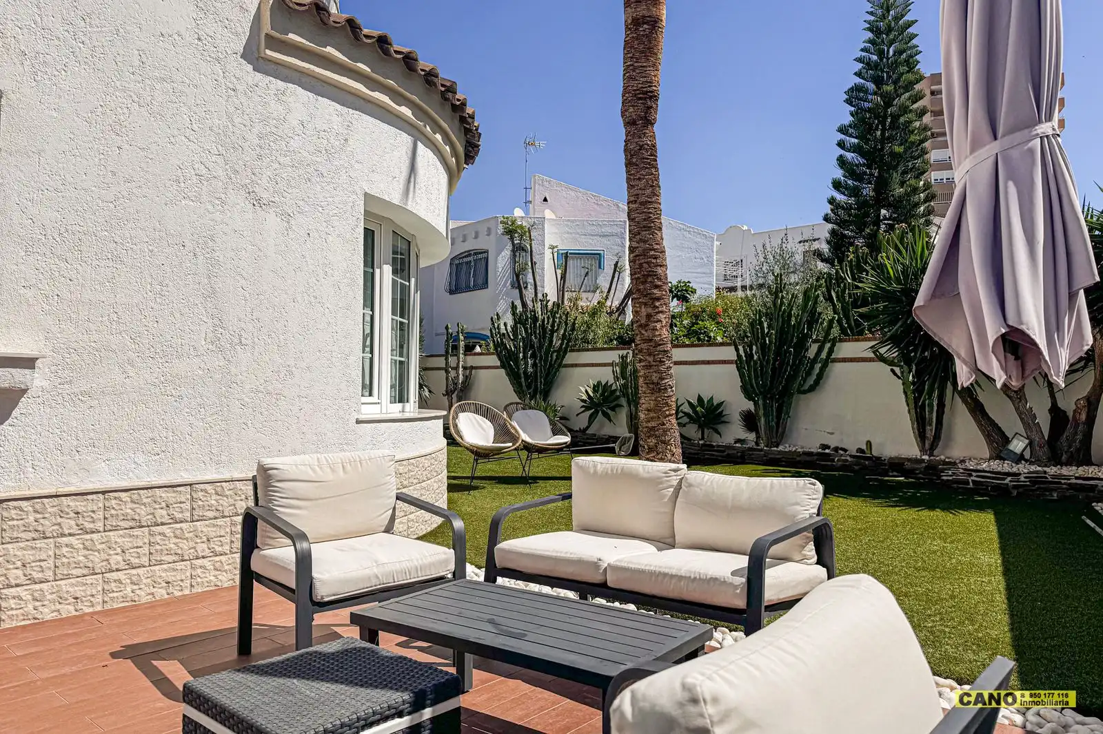Terrace of Houses for sale in Roquetas de Mar  with Terrace, Storage room and Swimming Pool