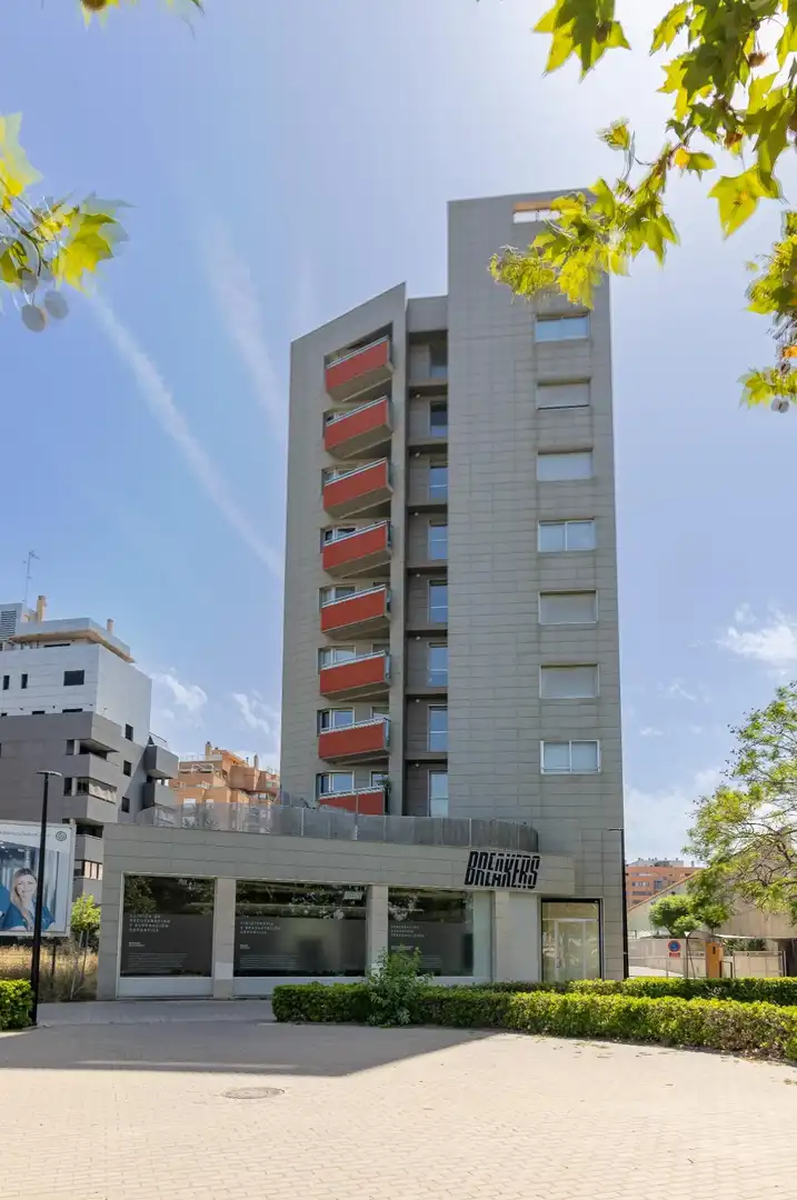 Vista exterior de Pis en venda en Valencia amb Aire condicionat, Jardí privat i Parquet
