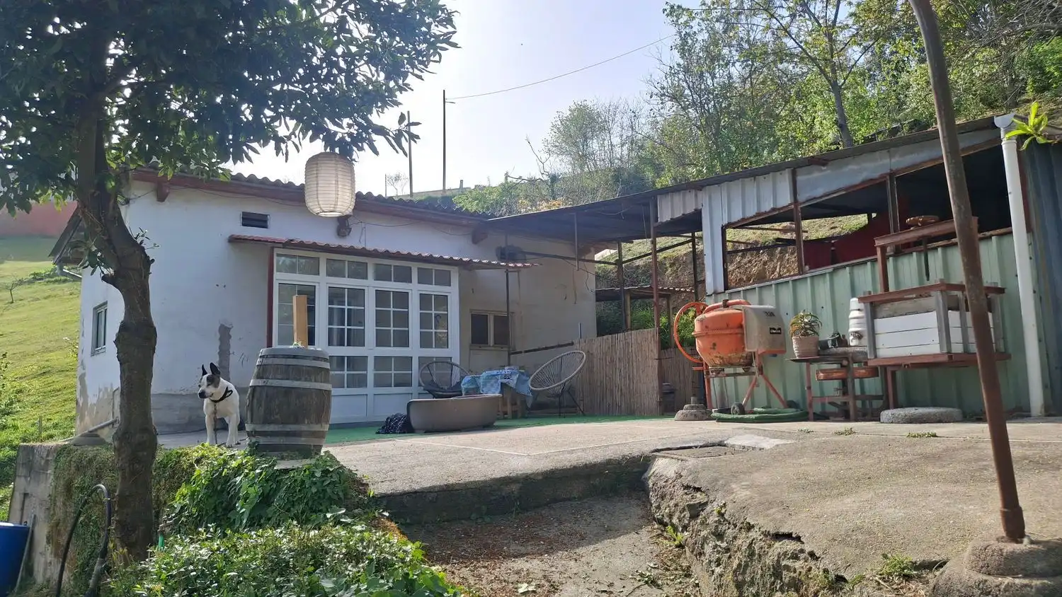 Exterior view of Houses for sale in Castrillón  with Heating, Terrace and Swimming Pool