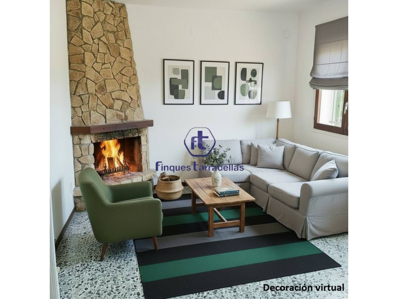 Sala d'estar de Casa o xalet en venda en Tordera amb Aire condicionat, Calefacció i Jardí privat