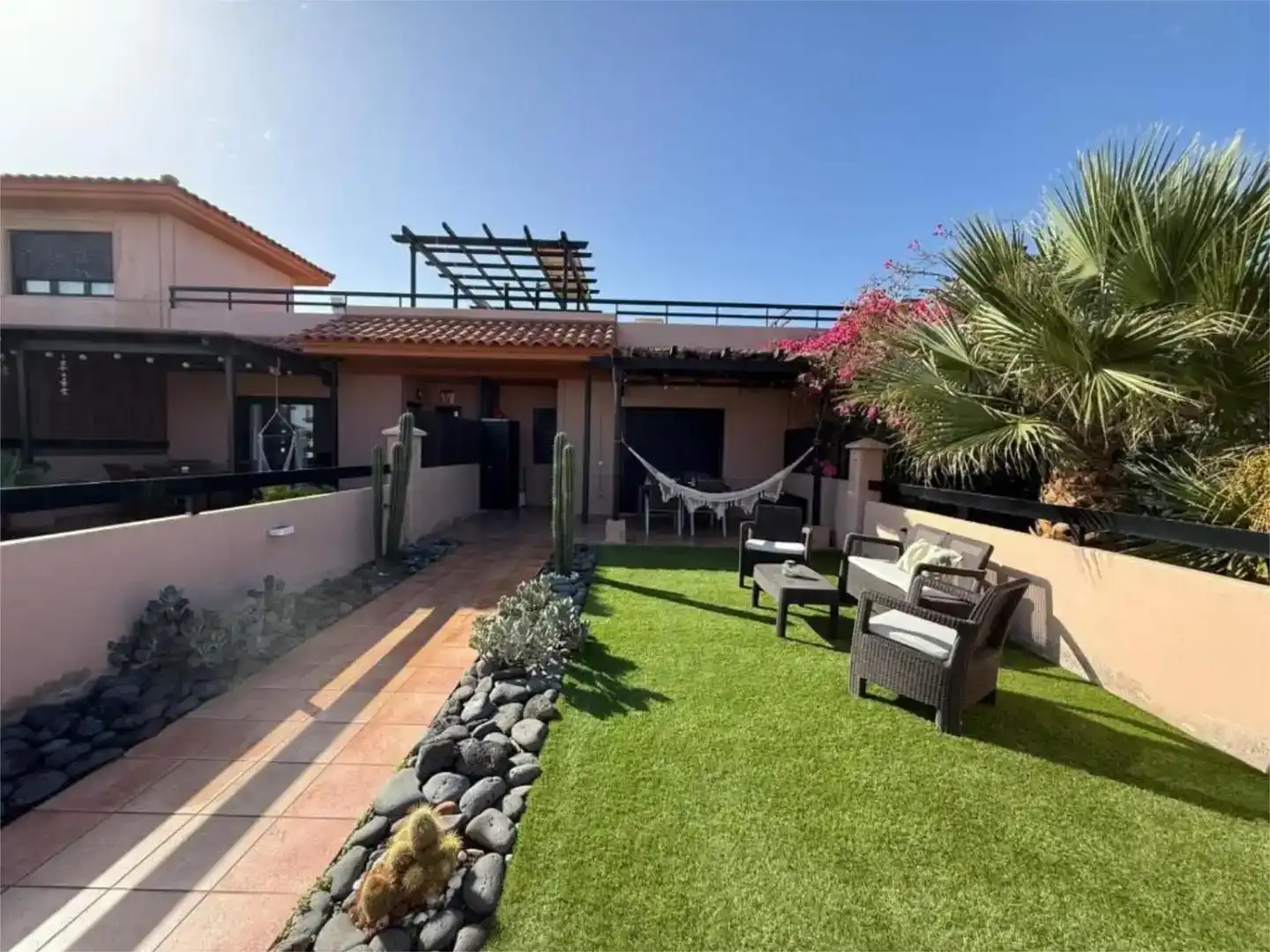 Terraza de Piso en venta en La Oliva con Jardín privado y Piscina
