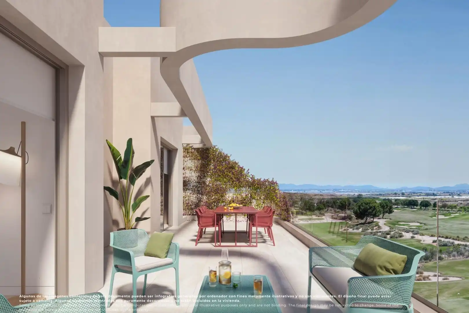 Terrassa de Apartament en venda en Murcia