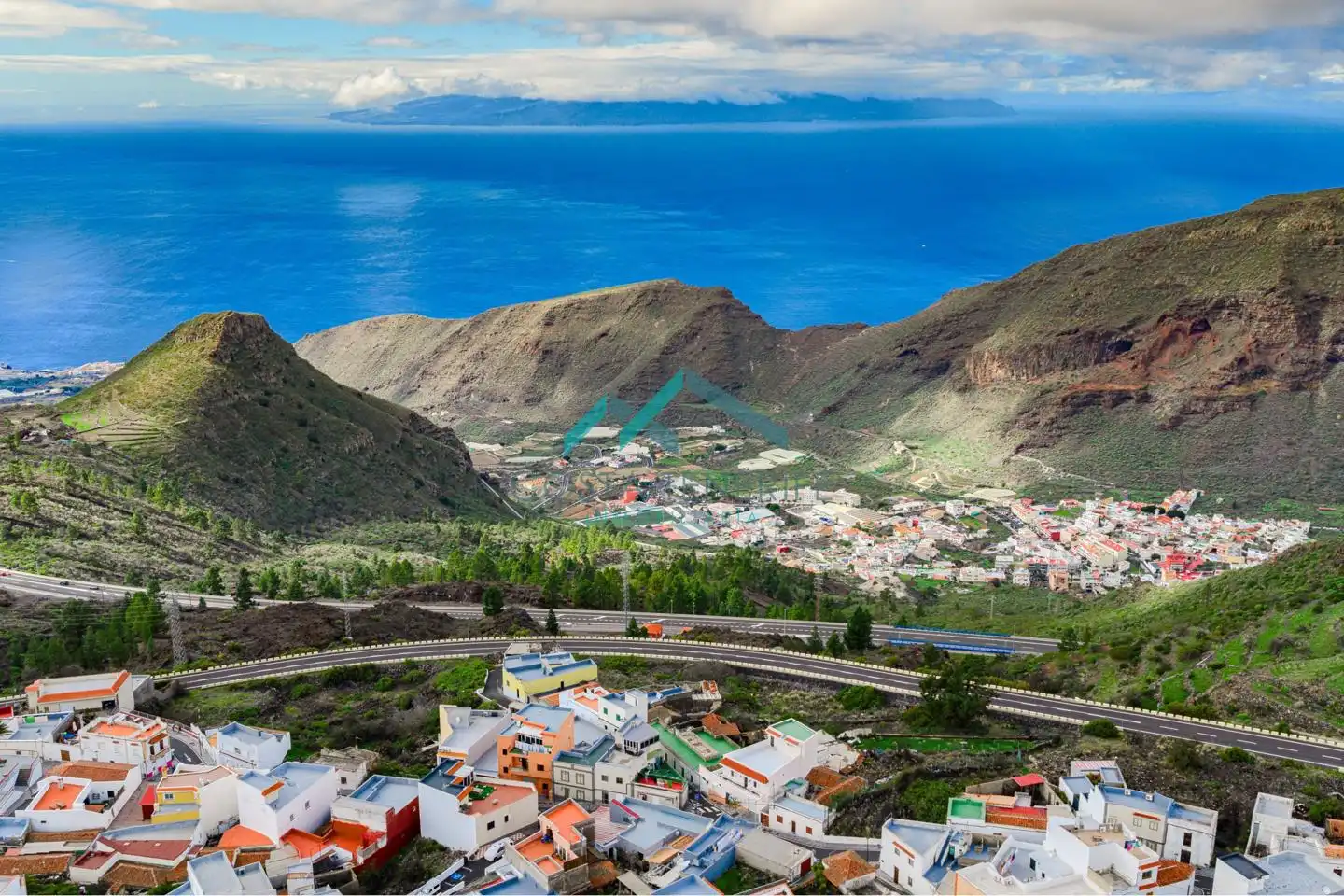 Vista exterior de Residencial en venda en Santiago del Teide