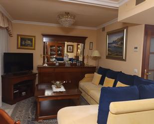 Living room of Flat for sale in Marbella  with Air Conditioner, Terrace and Swimming Pool