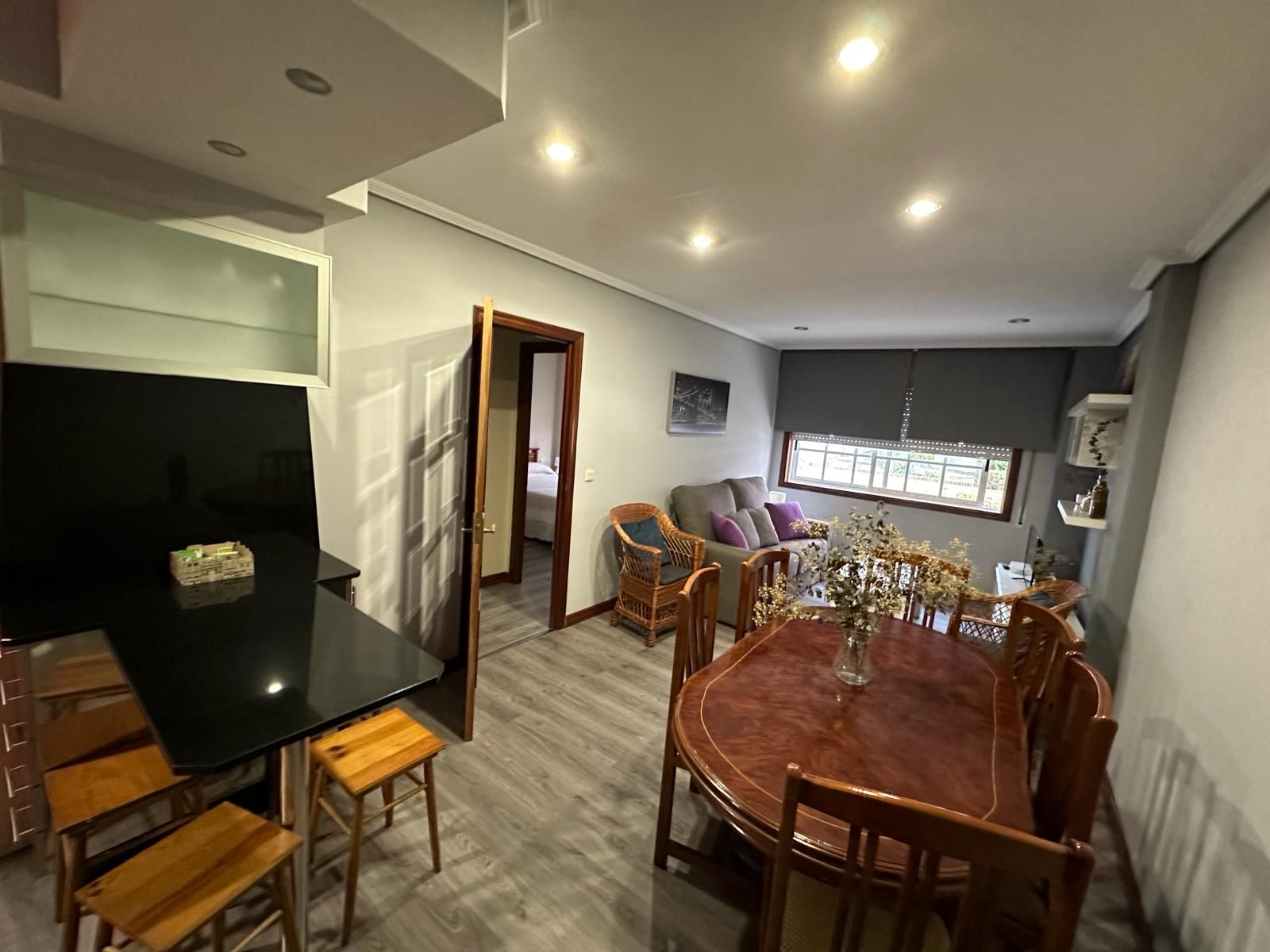Living room of Planta baja to rent in Sanxenxo  with Terrace, Furnished and Washing machine
