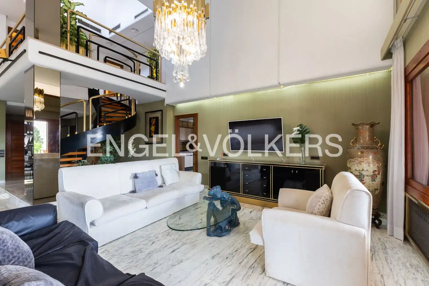Sala de estar de Casa o chalet en venta en Chiva con Aire acondicionado, Calefacción y Jardín privado