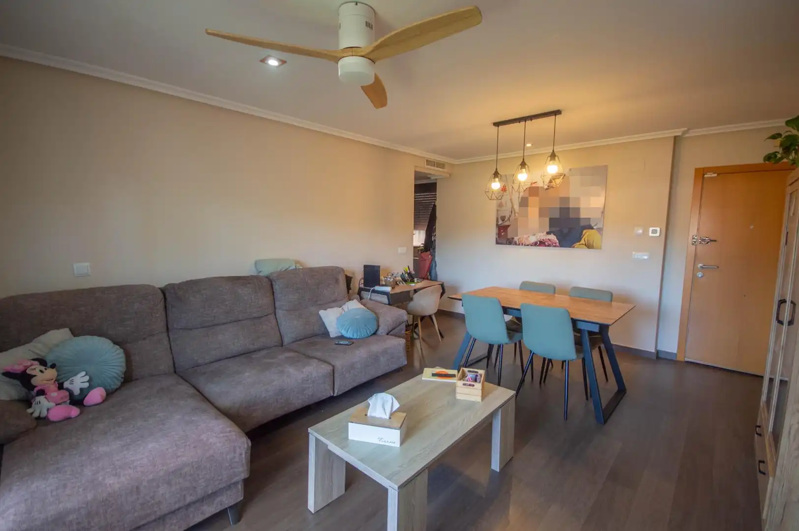 Sala de estar de Ático de alquiler en Monóvar  / Monòver con Terraza