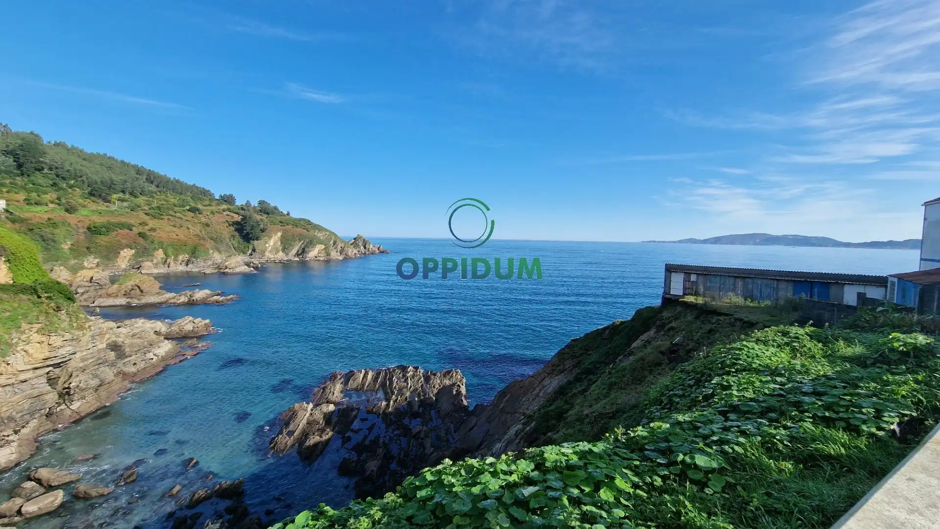 Vista exterior de Piso en venta en Cariño con Trastero