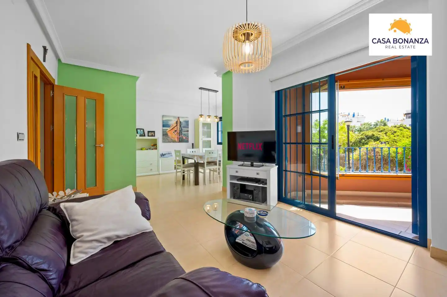 Wohnzimmer von Wohnungen zum Verkauf in Almuñécar mit Klimaanlage, Terrasse und Abstellraum