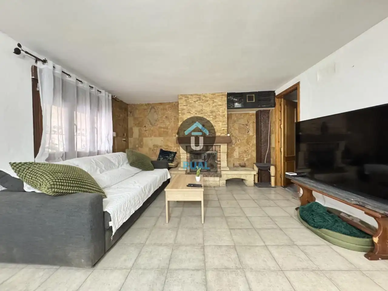 Sala d'estar de Casa adosada en venda en Pepino amb Aire condicionat, Calefacció i Traster