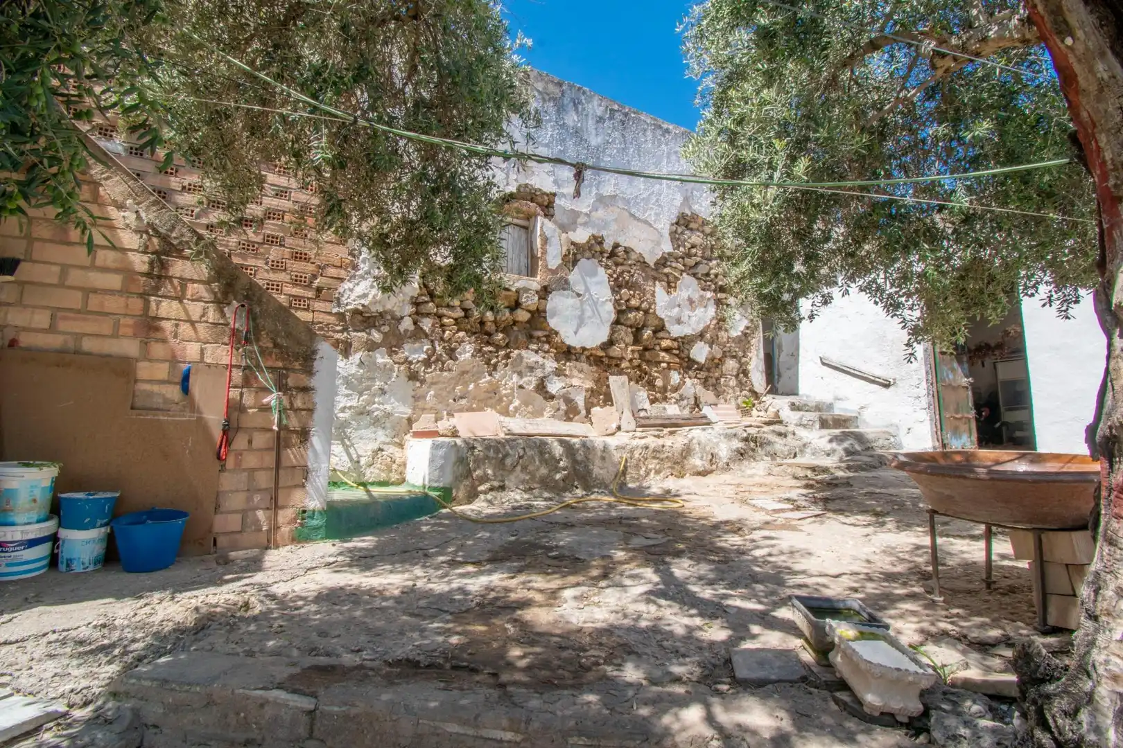 Exterior view of Houses for sale in Paterna de Rivera  with Private garden and Terrace