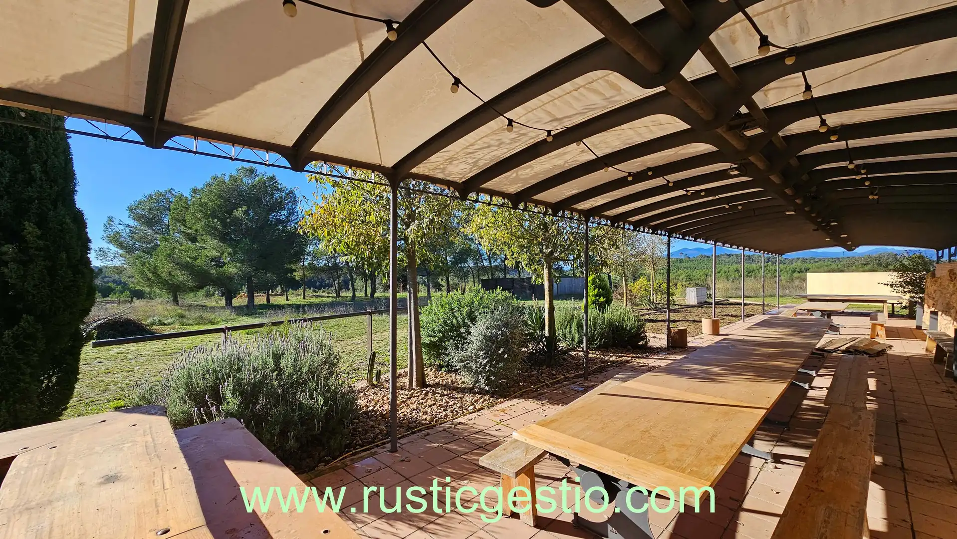 Terrace of Country homes for sale in Terrades  with Air Conditioner, Heating and Private garden