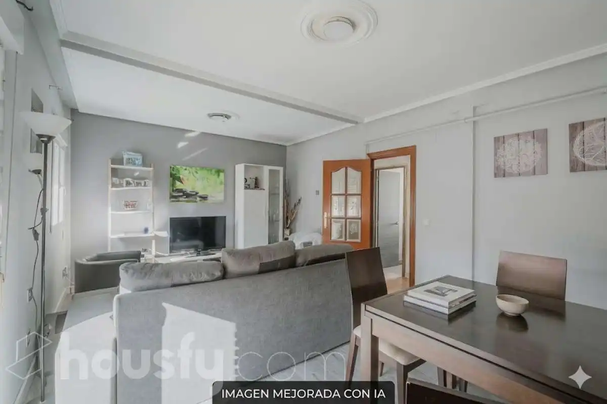 Wohnzimmer von Wohnung zum Verkauf in Valladolid mit Klimaanlage und Terrasse