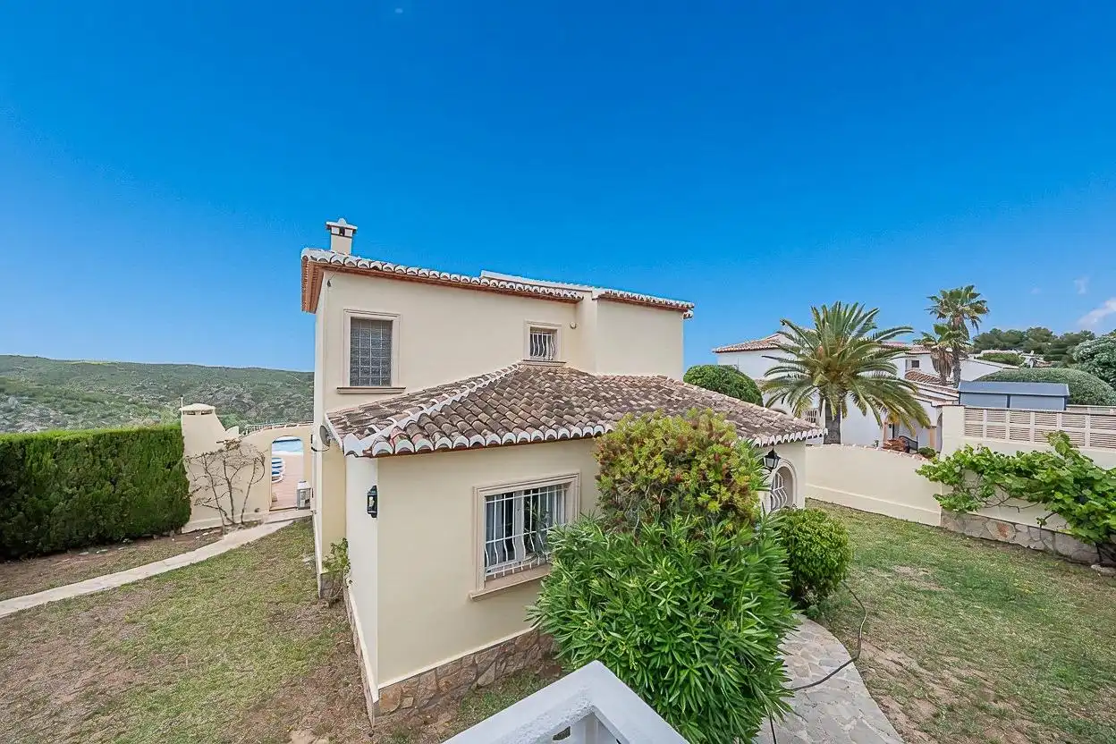 Exterior view of Houses for sale in Jávea / Xàbia  with Air Conditioner, Heating and Private garden