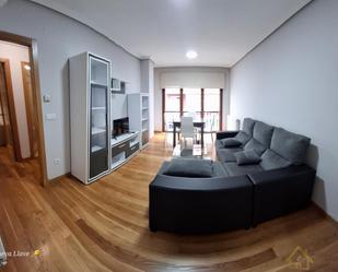 Living room of Apartment to rent in Lugo Capital  with Heating, Parquet flooring and Terrace