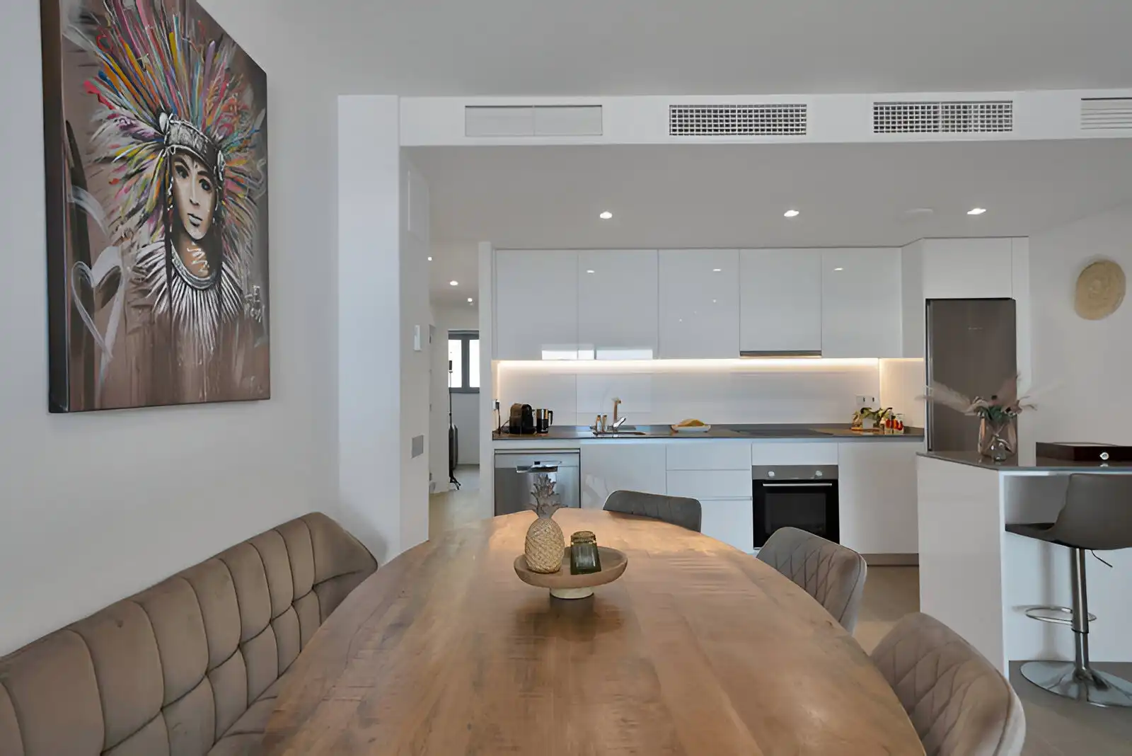 Kitchen of Ground floor for sale in Benalmádena  with Air Conditioner, Heating and Terrace