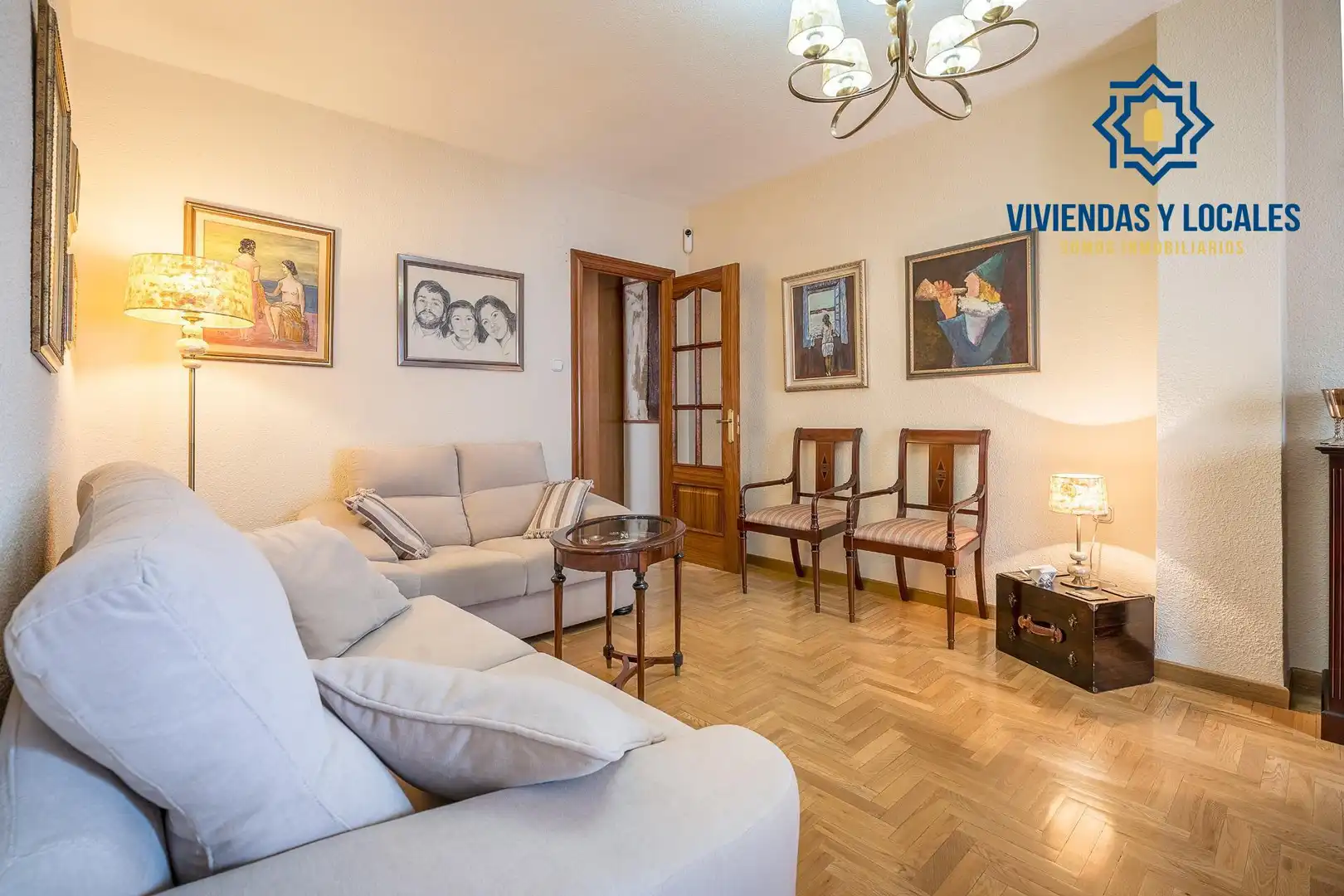 Sala de estar de Piso en venta en Granada
