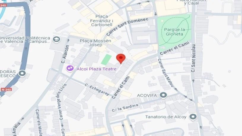 Vista exterior de Pis en venda en Alcoy / Alcoi