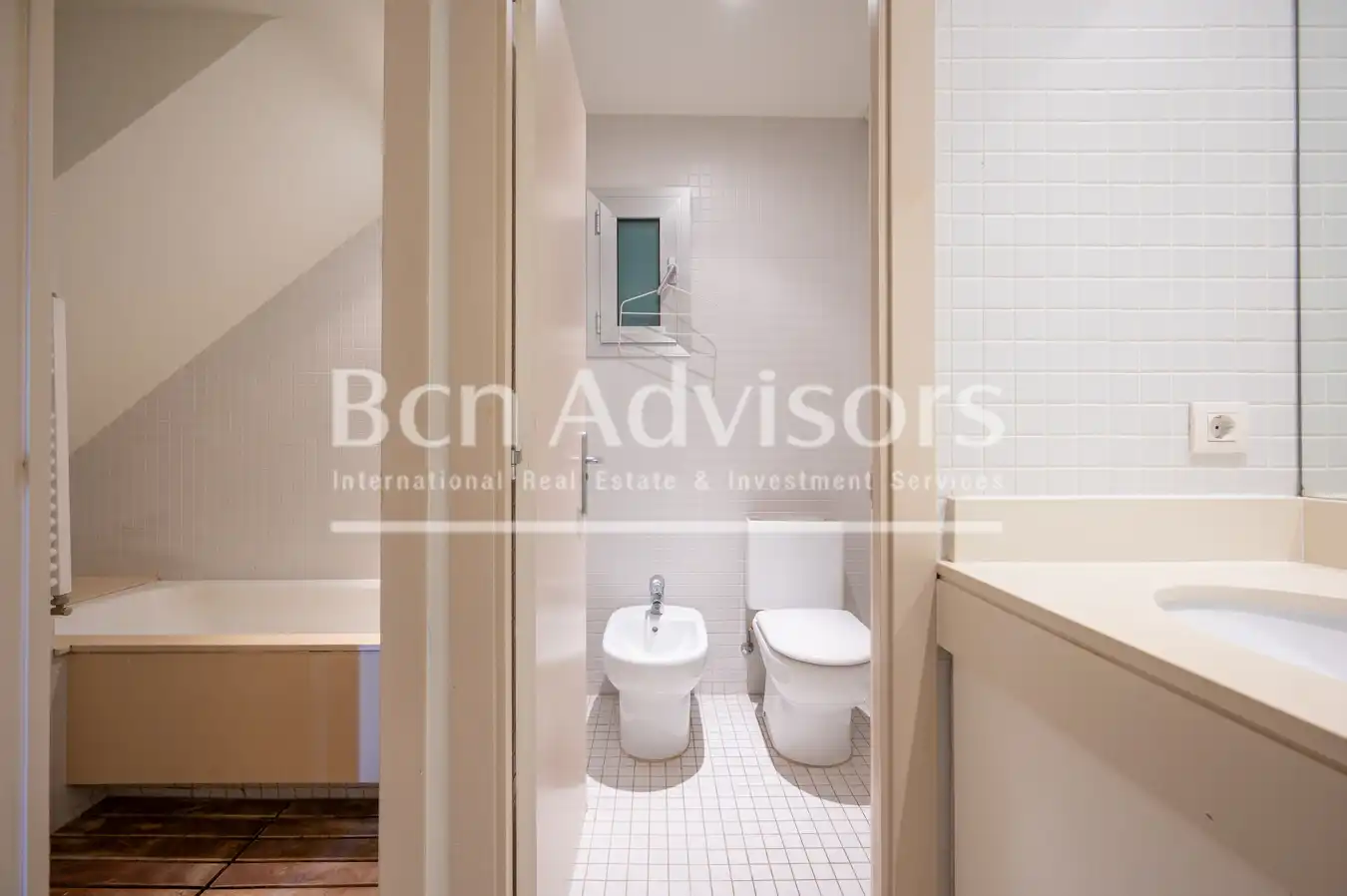 Baño de Casa o chalet en venta en Barcelona con Aire acondicionado, Calefacción y Parquet