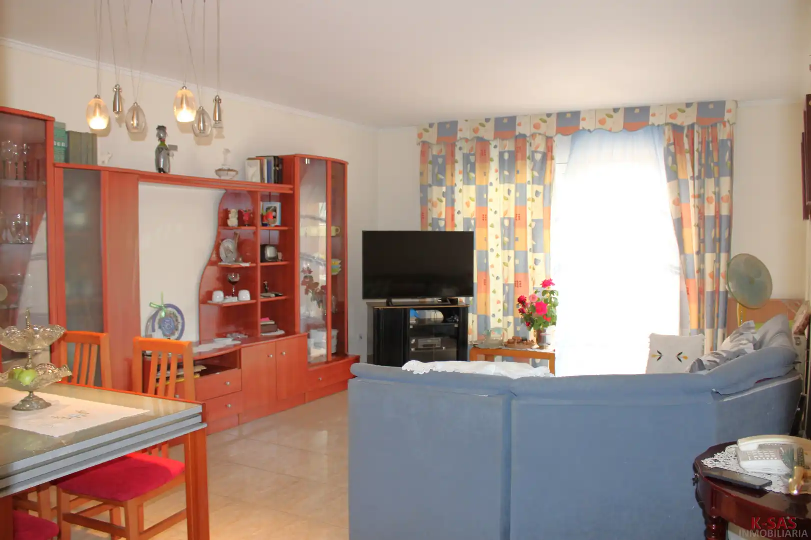 Living room of Flat for sale in Cunit  with Heating, Private garden and Terrace