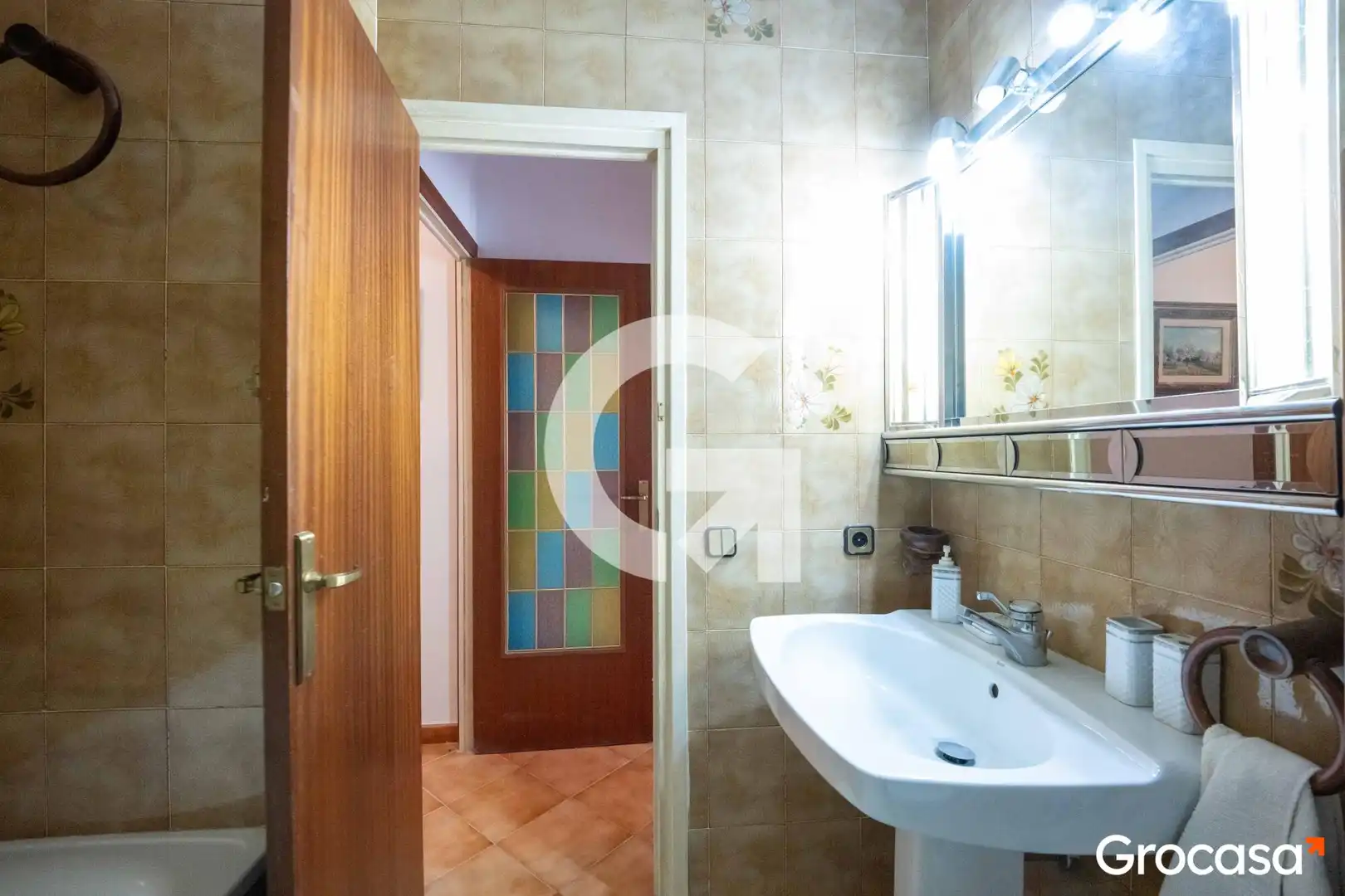 Bathroom of Flat for sale in Mataró  with Oven and Balcony