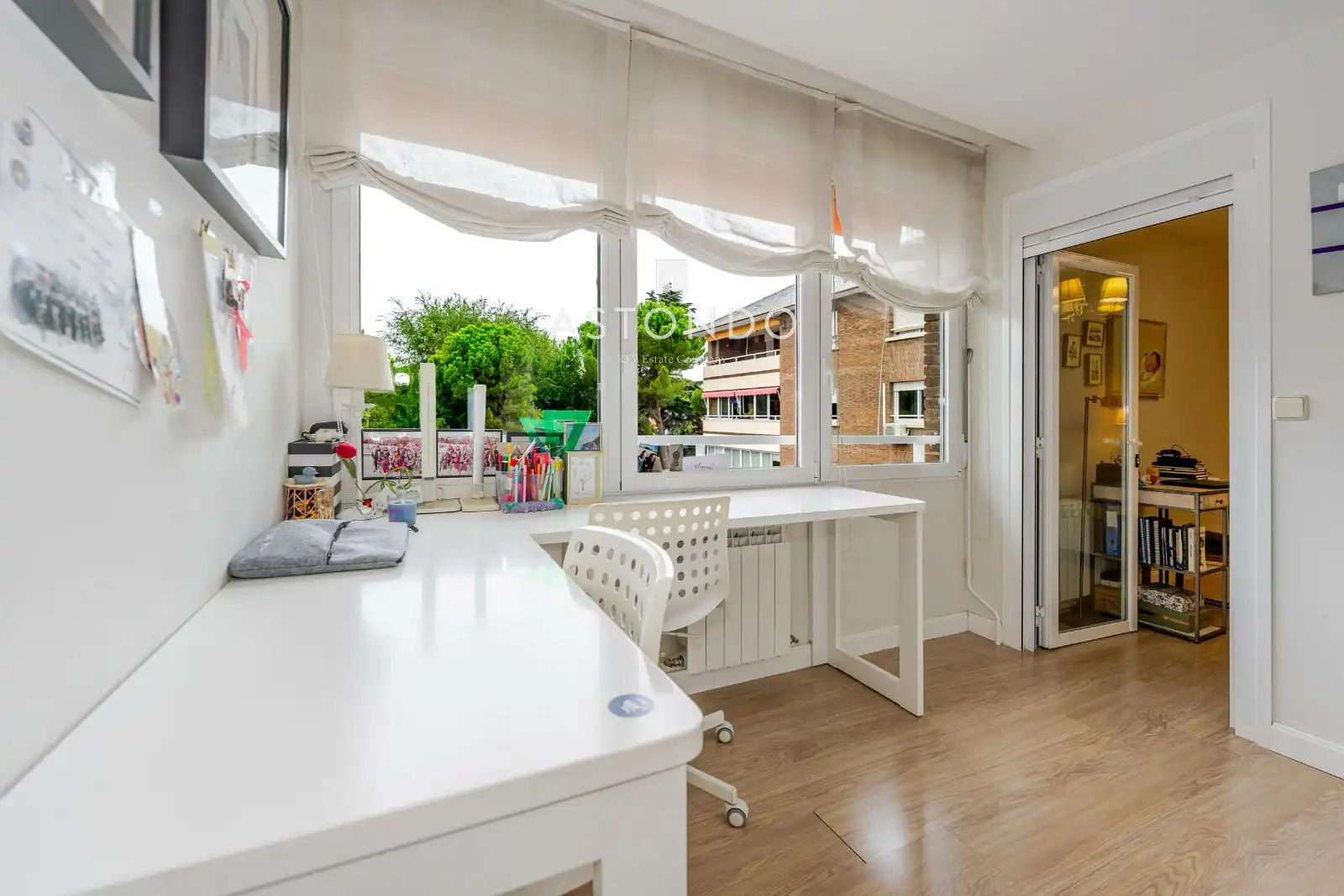 Balcony of Flat for sale in Hortaleza