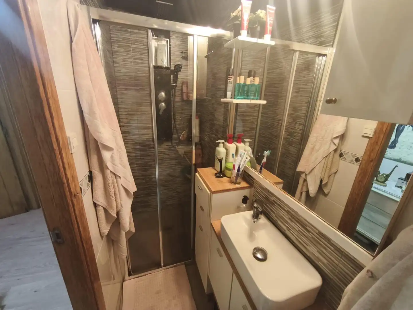 Baño de Casa adosada en venta en O Carballiño   con Calefacción, Terraza y Piscina
