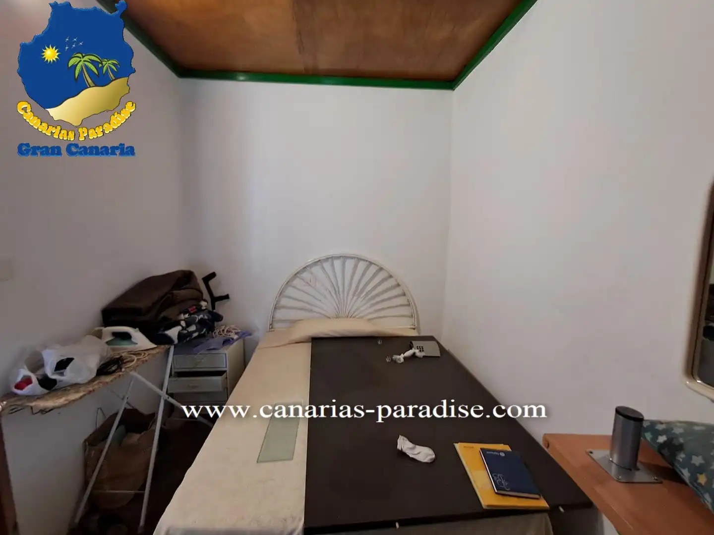 Schlafzimmer von Einfamilien-Reihenhaus zum Verkauf in La Aldea de San Nicolás  mit Klimaanlage
