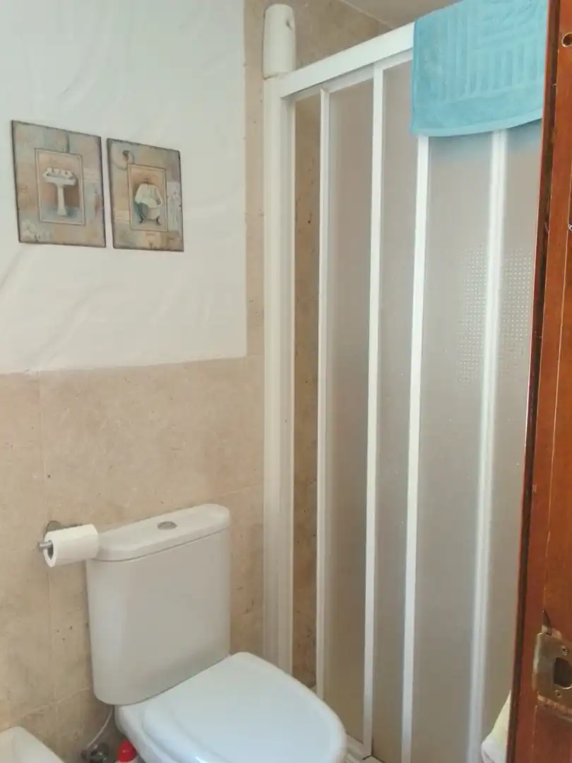 Bathroom of Country homes for sale in Villaluenga del Rosario  with Heating, Furnished and Washing machine