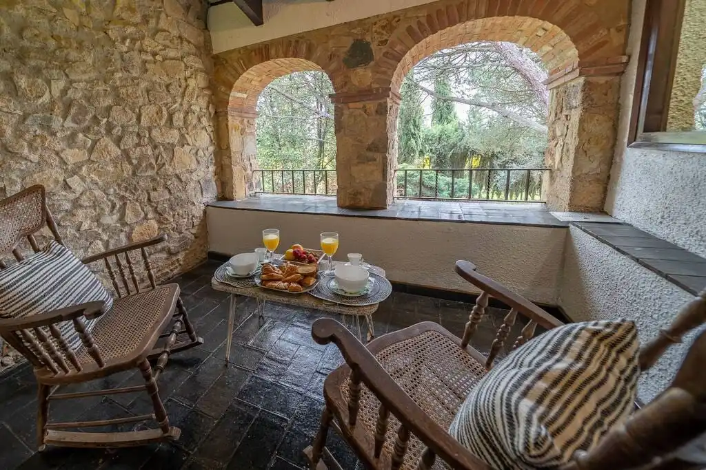 Casa rústica amb piscina en venda a Llagostera, imagen 22