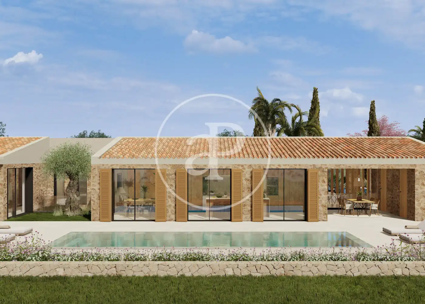 Vista exterior de Casa o chalet en venta en Sa Pobla con Aire acondicionado, Calefacción y Jardín privado