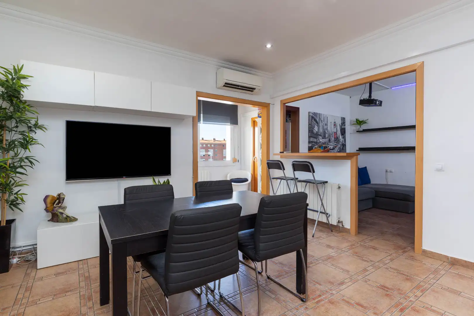 Dining room of Attic for sale in Sabadell  with Air Conditioner, Heating and Terrace