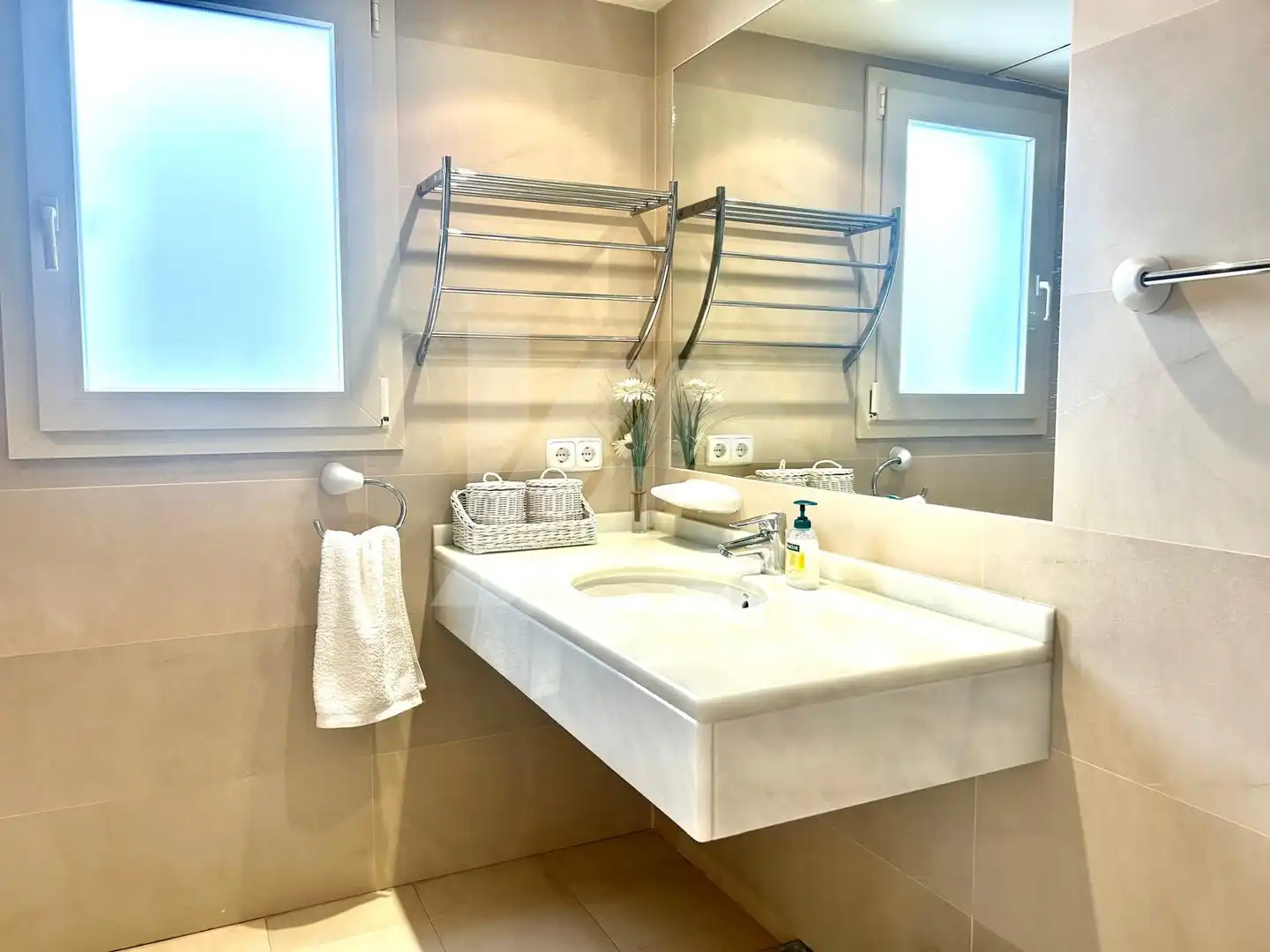 Baño de Apartamento en venta en Moraira con Aire acondicionado, Calefacción y Jardín privado
