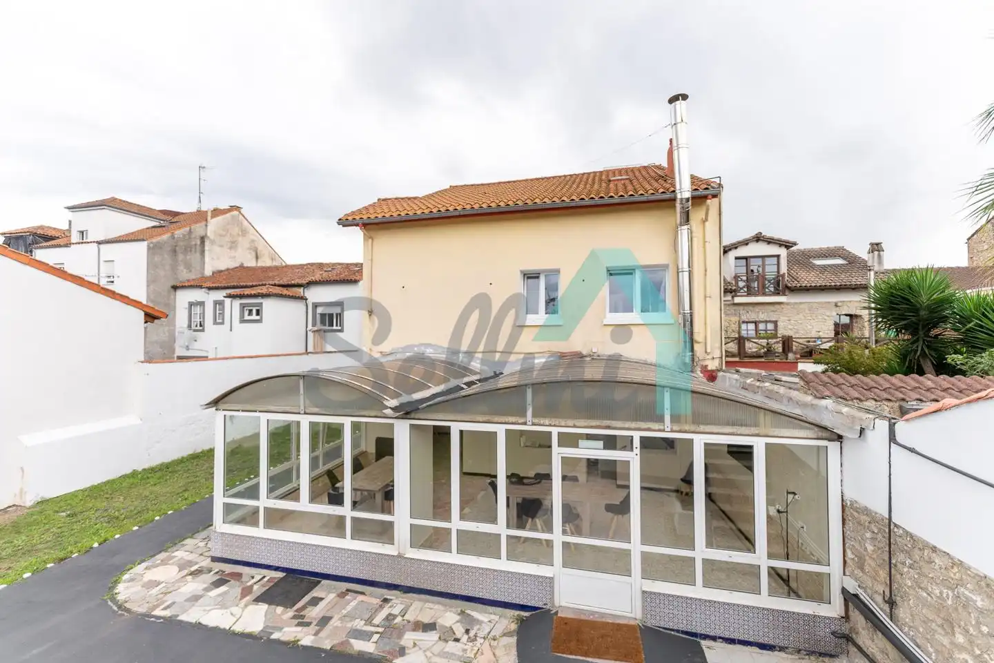 Exterior view of Houses for rent in Gijón   with Heating, Private garden and Terrace
