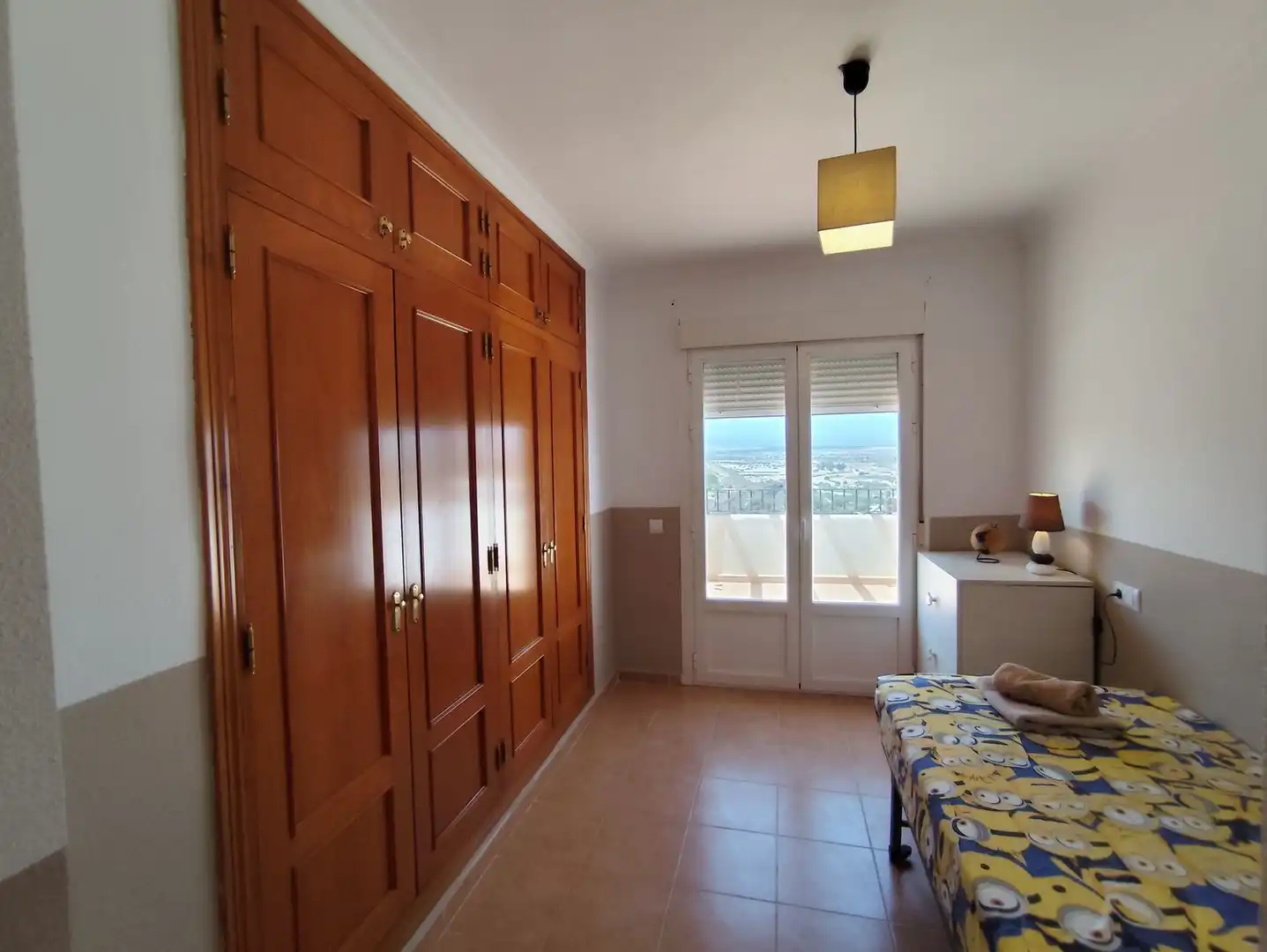 Schlafzimmer von Maisonette zum Verkauf in Mojácar mit Klimaanlage, Terrasse und Abstellraum