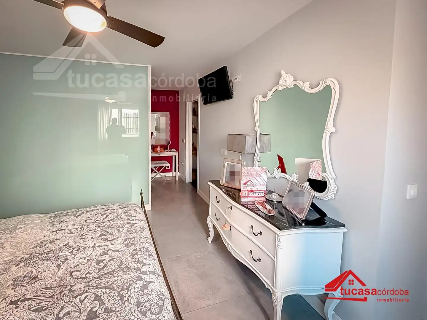 Bedroom of Flat for sale in Córdoba  with Air Conditioner and Terrace